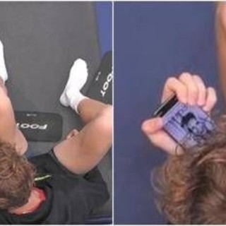 Sinner, i tifosi 'sbirciano' lo sfondo del telefono: &quot;È Laila Hasanovic?&quot;