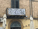 Monreale, striscione dedicato alle vittime
