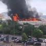 Viterbo, in fiamme tetto università agraria: evacuata facoltà