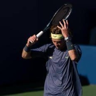 Rublev multato per parolacce agli US Open: &quot;Mi insultavo da solo, posso farlo&quot;
