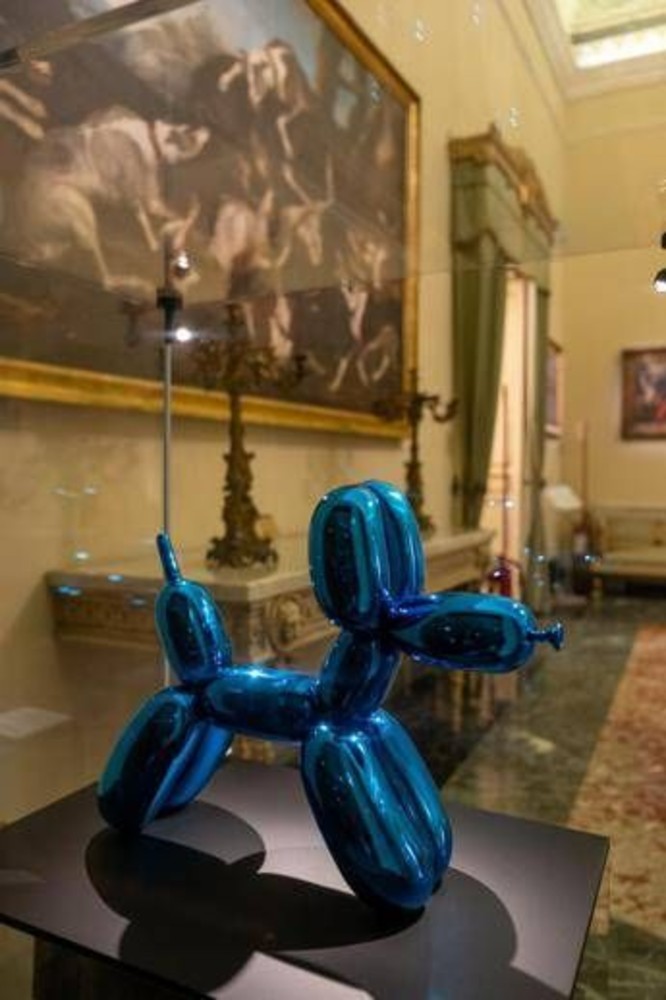 Arte, tributo a Jeff Koons al Palazzo Reale di Palermo Arte, tributo a Jeff Koons al Palazzo Reale di Palermo