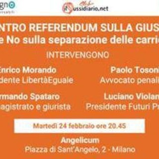 Referendum: 'IlSussidiario.net', domani incontro a Milano su 'Capire per Scegliere' Referendum: 'IlSussidiario.net', domani incontro a Milano su 'Capire per Scegliere'