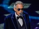 Milano Cortina 2026, Andrea Bocelli alla cerimonia di apertura Milano Cortina 2026, Andrea Bocelli alla cerimonia di apertura