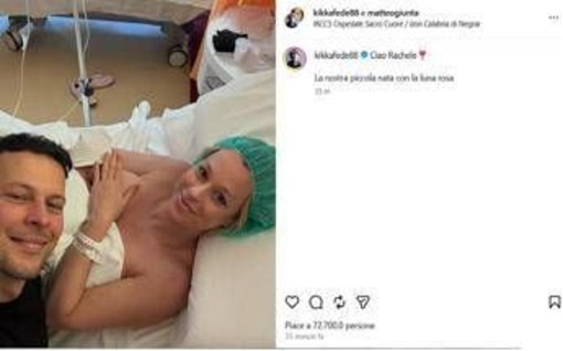 Federica Pellegrini mamma bis, è nata la figlia Rachele