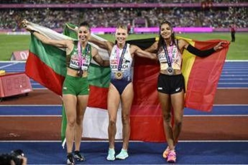 Europei atletica, terzo oro azzurro a Birmingham: Derkach trionfa nel triplo Europei atletica, terzo oro azzurro a Birmingham: Derkach trionfa nel triplo