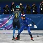 Milano Cortina, nuovo show di Sighel: l'azzurro taglia il traguardo (ancora) di spalle