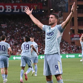 La Juventus vince di misura in casa Genoa, decide Vlahovic