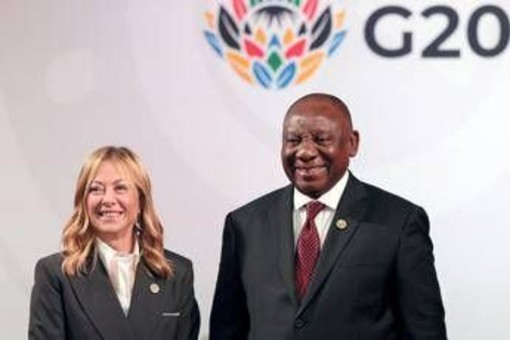 Ucraina, Meloni al G20: "Italia pronta a lavorare con Ue e Usa per pace giusta" Ucraina, Meloni al G20: "Italia pronta a lavorare con Ue e Usa per pace giusta"