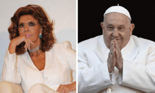 Sophia Loren ricorda Papa Francesco: &quot;Porto sempre con me il rosario che mi regalò&quot;