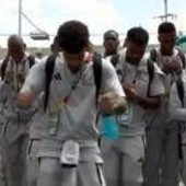 Sudafrica, arrivo show ai Mondiali: canti e balli prima del Messico Sudafrica, arrivo show ai Mondiali: canti e balli prima del Messico