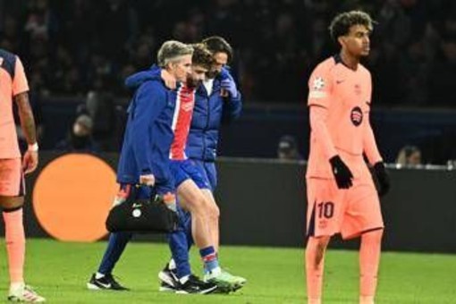 Psg doppia tegola, paura per Kvaratskhelia rischia il crociato, ko anche Dembélé Psg doppia tegola, paura per Kvaratskhelia rischia il crociato, ko anche Dembélé