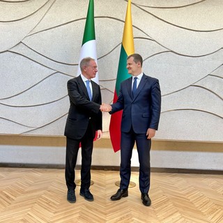 Italia-Lituania, Urso “Intesa su riforme della politica industriale Ue”
