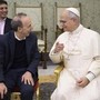 Benigni al Tg1, gaffe in diretta: &quot;Ringrazio Papa Francesco...&quot; - Il video