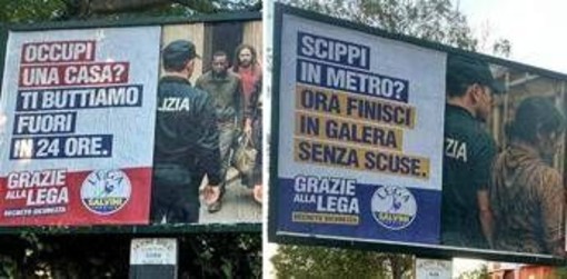 Roma, Lega contro il Campidoglio: &quot;Censura nostri manifesti su decreto sicurezza&quot;