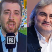 Pierluigi Pardo difende Alessandro Vescini dopo la gaffe su Dazn: "Polemica surreale" Pierluigi Pardo difende Alessandro Vescini dopo la gaffe su Dazn: "Polemica surreale"