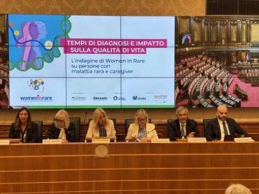 Indagine Woman in rare: "Per le donne 2 anni in più per una diagnosi di una malattia rara rispetto agli uomini" Indagine Woman in rare: "Per le donne 2 anni in più per una diagnosi di una malattia rara rispetto agli uomini"