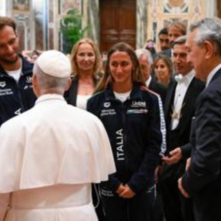 Papa Leone XIV riceve gli atleti del 'Settecolli': "Sport medicina per corpo e spirito"