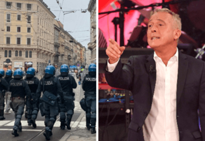 Guerriglia a Milano, l'appello di Pierluigi Diaco a BellaMa': "Vietiamo i social a questi criminali" Guerriglia a Milano, l'appello di Pierluigi Diaco a BellaMa': "Vietiamo i social a questi criminali"