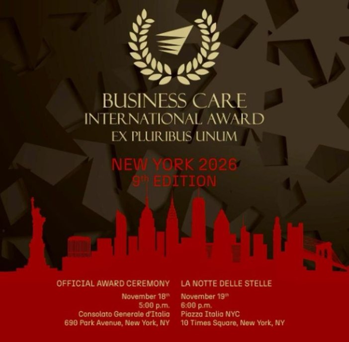 A New York la 9^ edizione del Business Care International Award