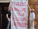 Ascoli Piceno, fornaia antifascista: &quot;Striscioni contro di me, ma non ho paura&quot;