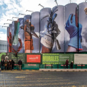 Metro C: Webuild, a Piazza Venezia terza opera ‘Murales’ dedicata al lavoro