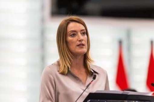 Ue, Metsola: &quot;Gaza dimostra che serve un'Europa più forte, non è nata per essere spettatrice&quot;