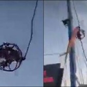 Incidente al luna park di Siviglia: il cavo si spezza, la cabina precipita