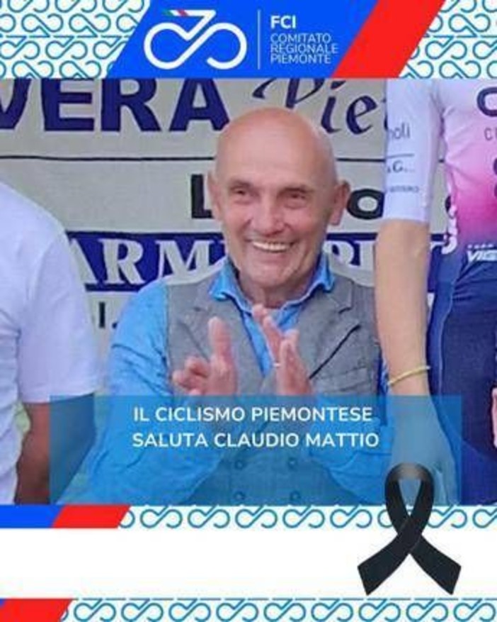 Lutto nel mondo del ciclismo: Claudio Mattio trovato morto in una scarpata a Colle di Sampeyre