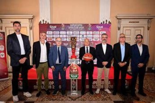 Presentata Supercoppa Lba Sisalclub 2026, Gherardini 'Tortona apripista nuovo corso impiantistica sportiva'