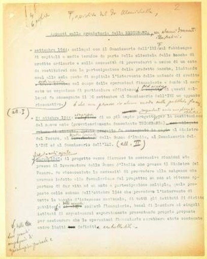 Mediobanca: 80 anni dalla fondazione - la prima banca d'affari della neonata Repubblica