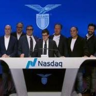 Lazio protagonista al Nasdaq, suonata campana chiusura contrattazioni, Enrico Lotito "grande orgoglio"