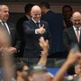 Infantino tifa Argentina? Esultanza (fake) e teorie del complotto ai Mondiali