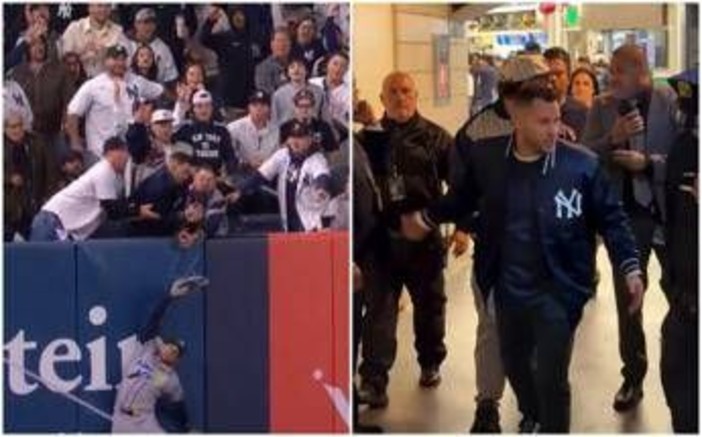 Mlb, gli Yankees perdono per l'interferenza di un tifoso (poi espulso dallo stadio). Cos'è successo Mlb, gli Yankees perdono per l'interferenza di un tifoso (poi espulso dallo stadio). Cos'è successo