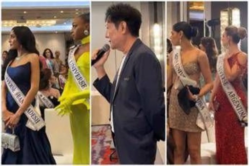 Rivolta a Miss Universo, organizzatore insulta concorrente ed è bufera Rivolta a Miss Universo, organizzatore insulta concorrente ed è bufera