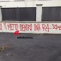 "Nordio ti metto dentro una R4", scritta choc firmata Br a Roma "Nordio ti metto dentro una R4", scritta choc firmata Br a Roma